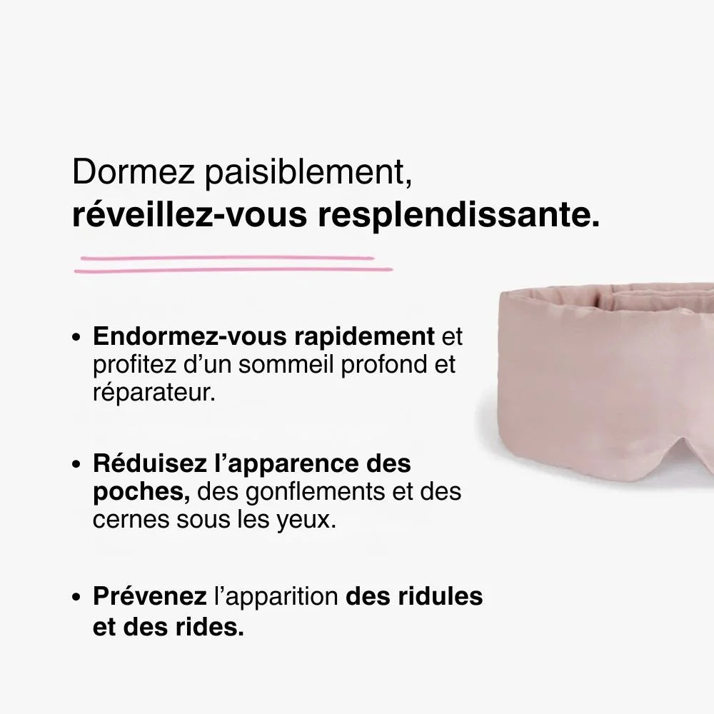 Masque en Soie Maison Arya – Peau et Sommeil Sublimés